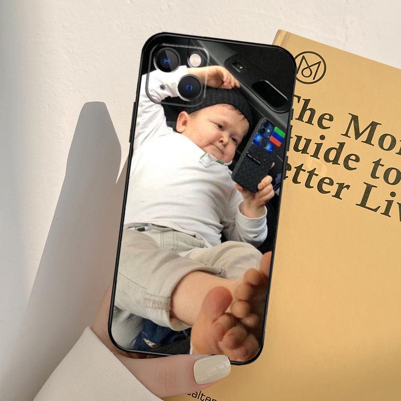 Забавный чехол Hasbulla для iPhone 13 14 Pro Max 11 12 Mini 6S 7 8 Plus SE 2020 2022 X XR XS MAX, чехол