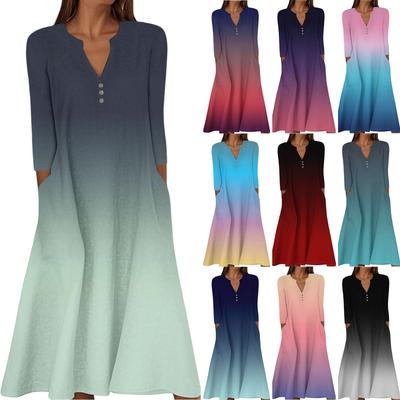 Женское повседневное и модное платье средней длины без рукавов с круглым вырезом