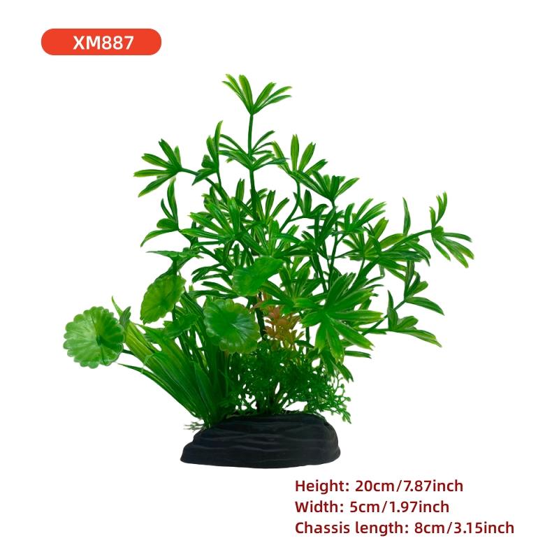New Artificial Aquarium Decorative Grass Simulation Plant Fish Tank DIY Decoration Simulation Water Grass Combination