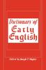Книга Dictionary of Early English