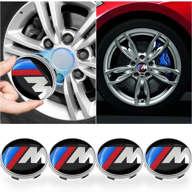 4PCS 56/60mm Car Hub Caps Car Wheel Center Cover Hubcaps Auto Accessories for BMW X1 X3 X4 X5 E46 E90 F20 E60 E39 F10 M2 M3 M5