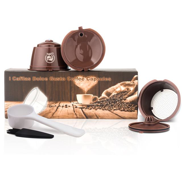 Многоразовые капсулы для кофе и молочной пены для Nescafe Dolce Gusto, многоразовый кофейный фильтр, аппарат для приготовления латте