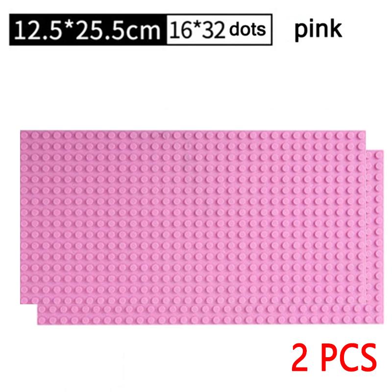 2 шт. классические опорные плиты 32x32 16x32 точек опорная пластина MOC блоки пластиковые строительные кирпичи в сборе совместимые бренды City Friends