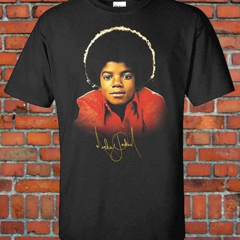 Young Mike Jackson R B Music Singer T Shirt Cotton Classic Exclusive