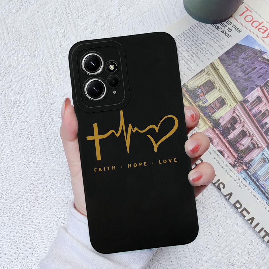 Для Xiaomi Redmi Note 8 9 10 11 12 Pro Plus Note 10S 11S 12S 4G чехлы для телефонов Мягкий квадратный защитный силиконовый чехол с сердечком для Redmi Fundas, бампер