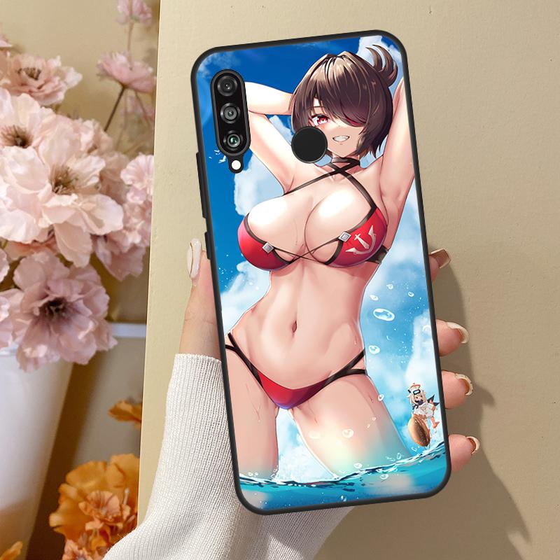 Genshin Impact Sexy Cute Girl For Huawei Nova 7i 8i 11i 12i 12s Y73 Y70 Y90 Y60 Y72 Y61 Y91 9 10 SE P30 Pro P40 Lite Case
