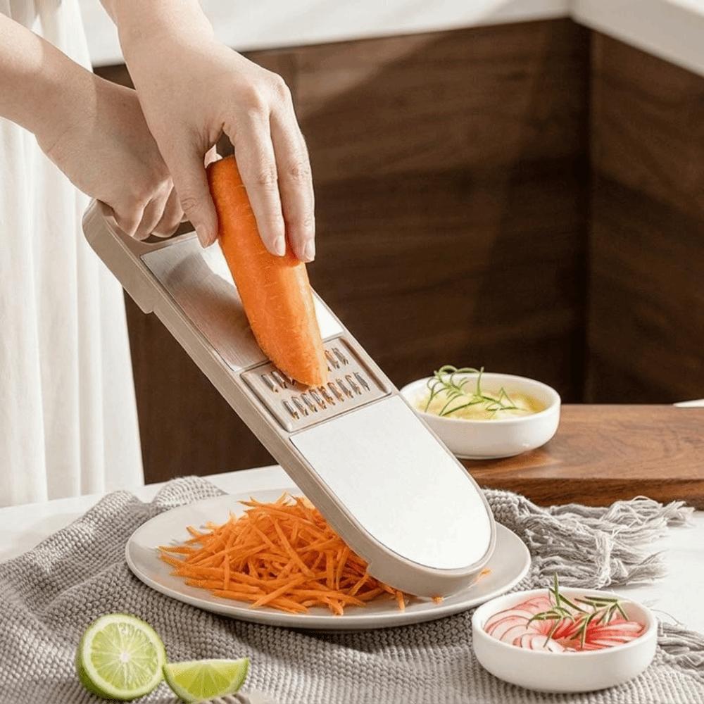 Manual Vegetable Cutter with Hand Protector Vegetable Slice Efficient Cucumber Slicer  Home Cooking
