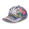 Новая мода женская бейсболка с разноцветным принтом, украшение из жемчуга, повседневные кепки, регулируемые летние шляпы для отдыха на открытом воздухе