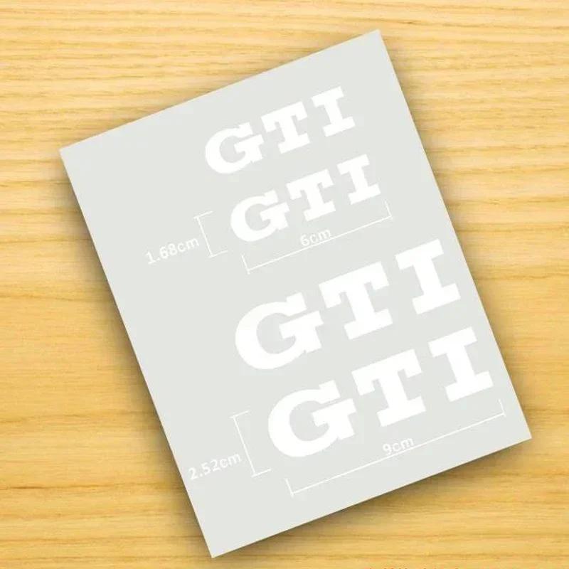 2026 Hot For VOLKSWAGEN VW 4Pcs Car Brake Caliper Vinyl Stickers for Volkswagen VW Rline R Line Golf 3 5 7 Polo Passat GTI Bora 