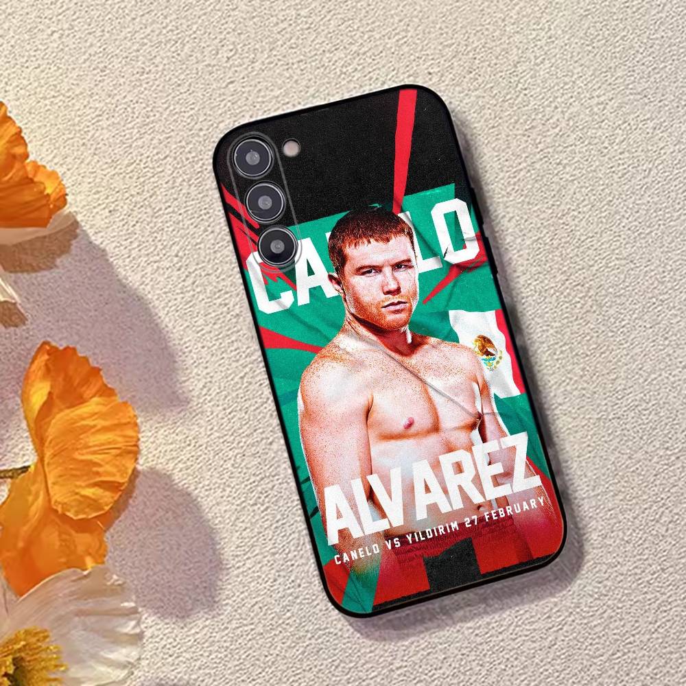 Чехол для телефона Mexico Boxing Canelo Alvarez для Samsung Galaxy A73, A72, A71, A70, A53, A52, A51, Мягкий силиконовый черный чехол