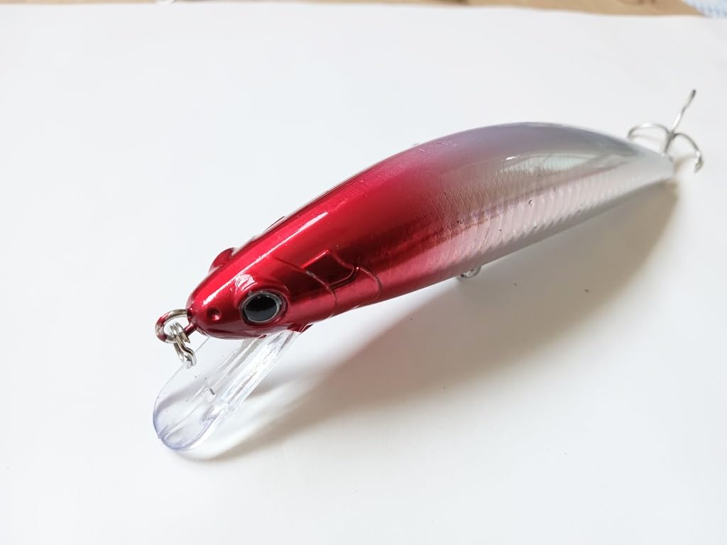 Супер вес 68 г тонущий минноу набор из 5 цветов прочная проволока грубые камни глубокая точка глубокий офшор берег лакедра красный морской лещ большой вес