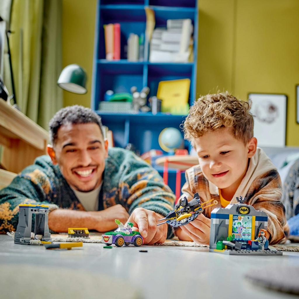 LEGO Super Heroes Batcave ft. Batman, Batgirl & Joker Toy Present Birthday Block Educational Christmas Boys Girls Children 4 Years Old 5 Years Old 6