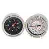 Fuel Pressure Gauge Liquid 0-160 Psi Oil Pressure Gauge Fuel Gauge White Face