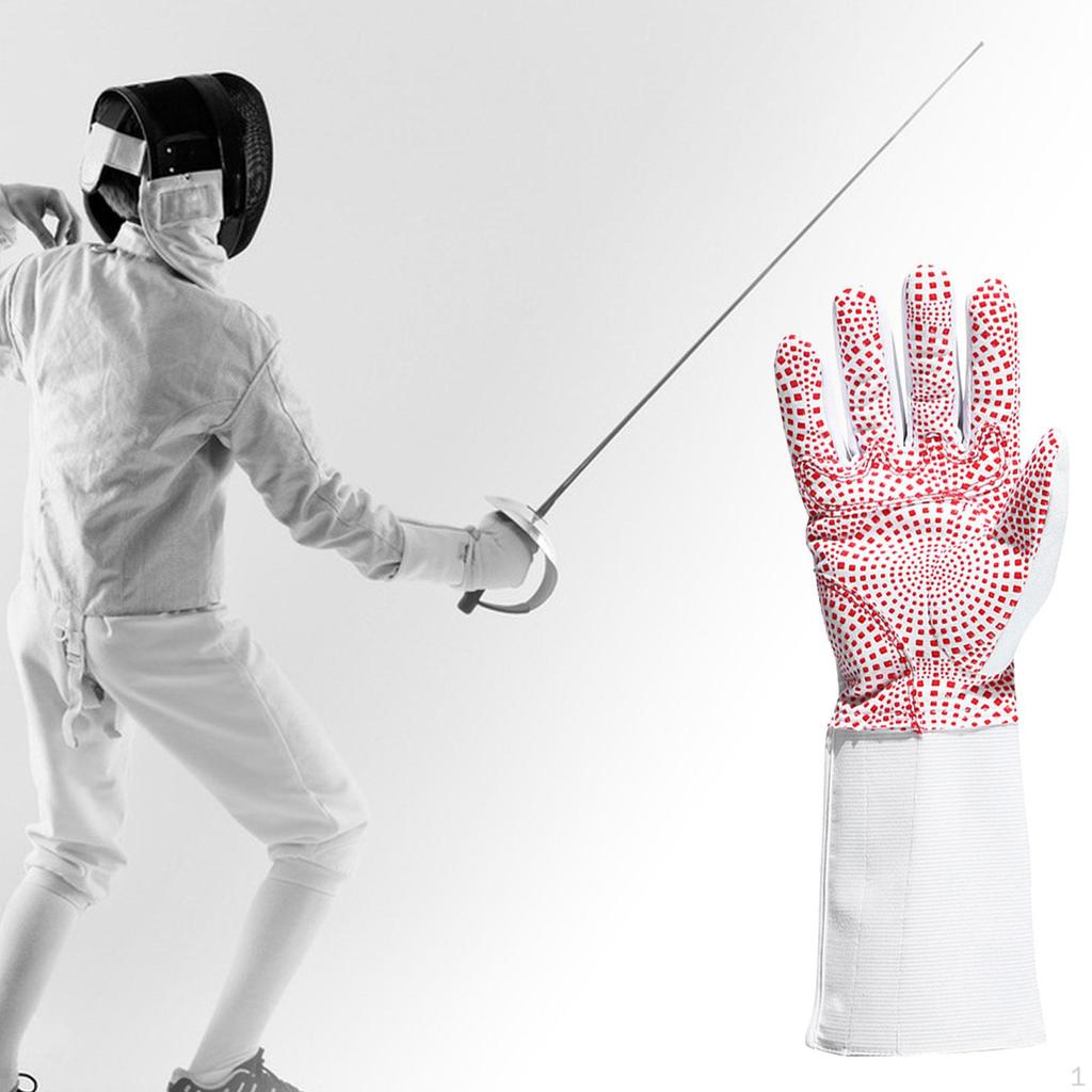 Adult Fencing Glove Non-slip Washable Training Sport Hand Protection Teenager 1pcs Practice