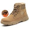 Зимняя защитная обувь с защитой Стальные носки Защитные ботинки для сварщика Защита от ударов и проколов Рабочая обувь для мужчин