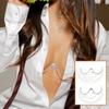 Adjustable Chest Bracket Chain Lingerie Bikini Crystal Chain Rhinestone Breast Chain  Party