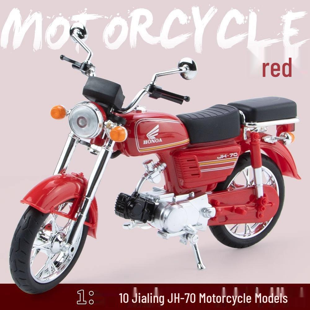 In-Stock Retro Honda Jialing Motorcycle Model - Perfect Birthday Gift for Dad