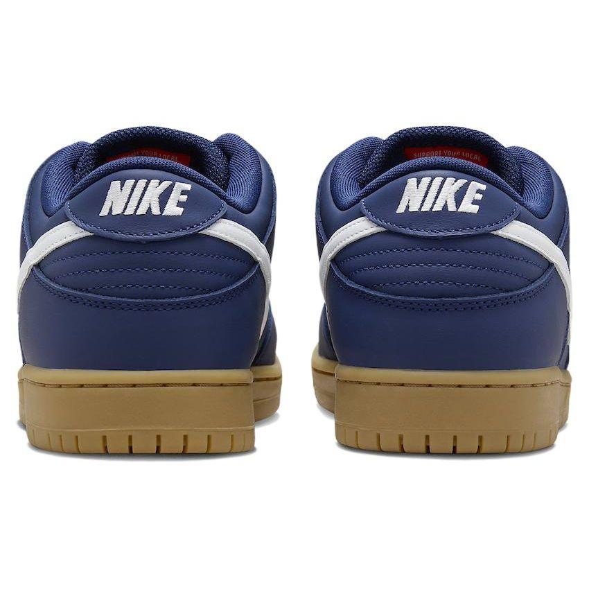 Nike Кроссовки унисекс Dunk Low Pro SB Navy Gum Синий Белый Оранжевый FJ1674-400