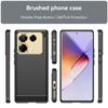 Для Infinix Note 40 Pro note10pro+ 5G силиконовый чехол мягкий матовый чехол для infinix note40 pro plus 5g роскошные чехлы из углеродного волокна