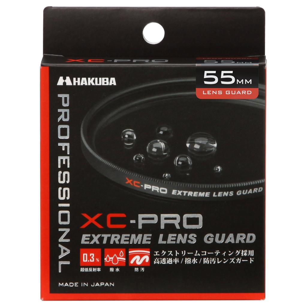 Фильтр для объектива HAKUBA 55 мм Extreme Lens Guard с высокой пропускающей способностью, водоотталкивающий, устойчивый к пятнам, тонкая оправа, изготовленная в Японии для защиты линз, оптический