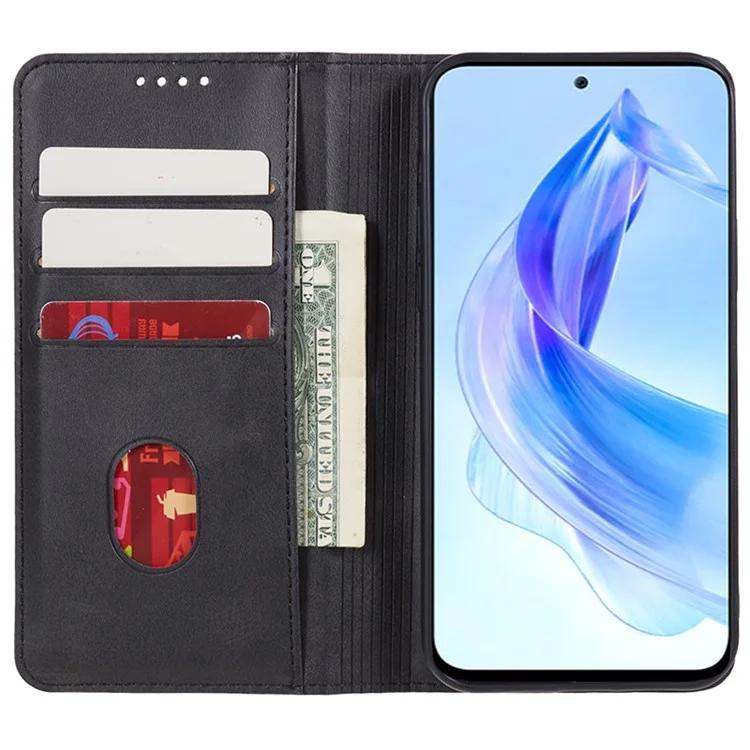 Для Honor X40 5G / X9a 5G / Magic5 Lite 5G чехол для телефона из искусственной кожи с текстурой телячьей кожи, защитный чехол-кошелек с подставкой