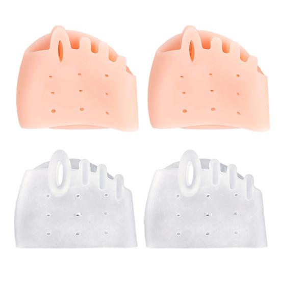 Разделитель пальцев ног для перекрывающихся пальцев ног Дышащие разделители пальцев ног для женщин и мужчин Выпрямитель для перекрывающихся пальцев ног Многоразовые разделители пальцев ног для ухода за ногами Йога