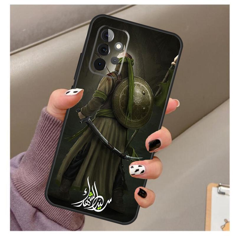 Исламский Арабский Чехол Имама Али Хусейна Для Samsung Galaxy A35 A55 A15 A32 A12 A22 A52 A06 A54 A34 A14 A56 A36 A26 A16 A13 A53