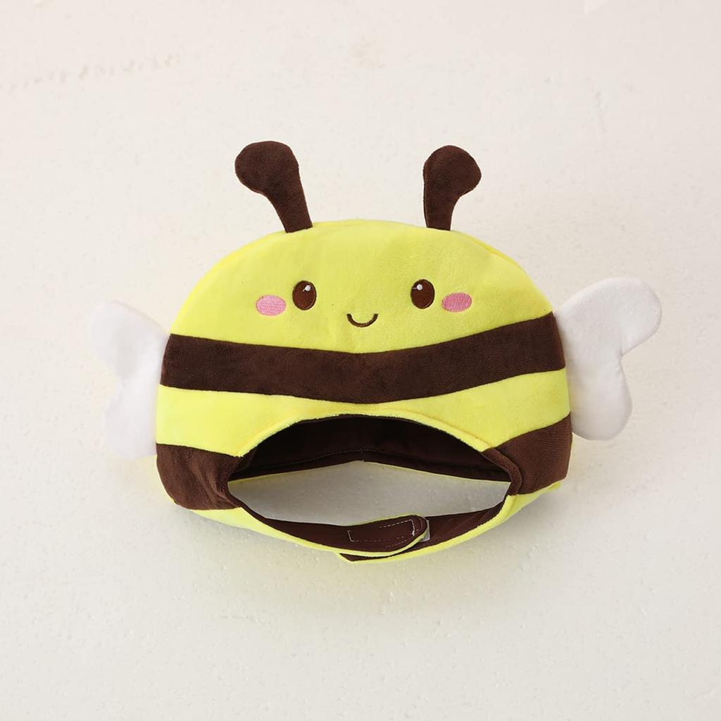 Головной убор Edostree, косплей, головной убор, пчела, плюшевая игрушка, рождественский Хэллоуин, школьный фестиваль, костюм для фотосессии, товары для вечеринок, унисекс MFMZ-01