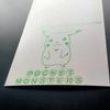 Pokémon Fireworks Festival Postcard Banpresto Character Mail Collection Satoshi Pikachu Kasumi Snorlax Eevee Psyduck