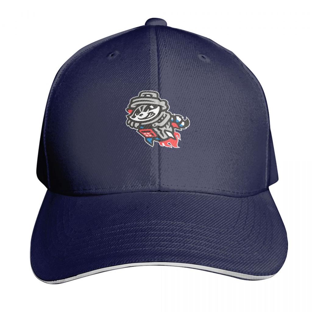 Rocket Citys Trashs Pandas Baseball Cap Big Size Hat hats for Unisex Snapback Cap custom Hat Womens Golf Clothing Unisexs