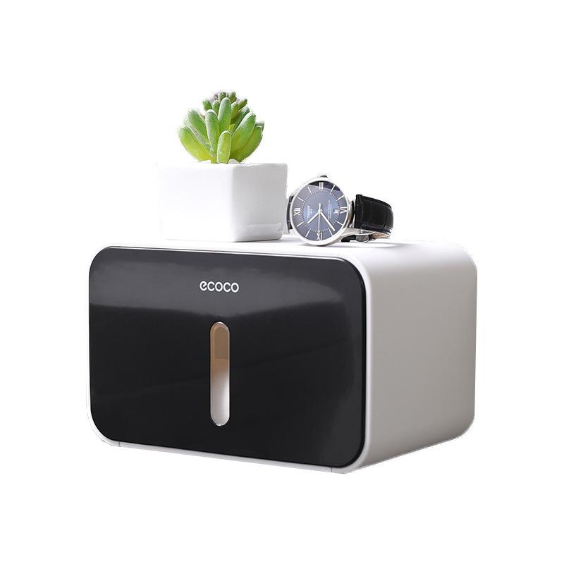 Держатель для рулона туалетной бумаги, настенный ящик для салфеток для ванной комнаты, водонепроницаемые аксессуары для хранения дома