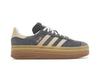 adidas Gazelle Bold Grey Magic Beige Gum (Women's)