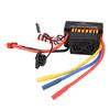 60A Brushless ESC with 5.8V 3A BEC Output Waterproof Electronic Speed Controller for 110 RC Car