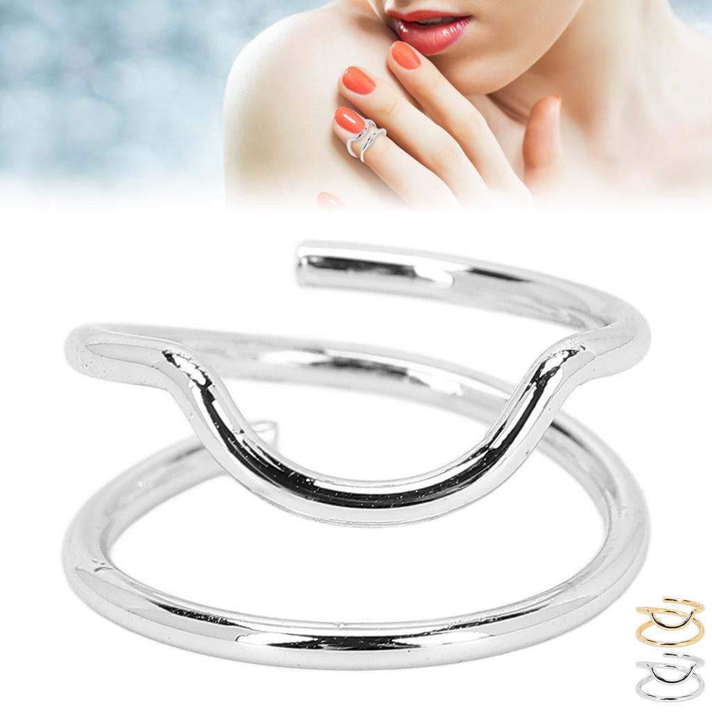 Index Finger Nail Vintage Metal Nail Cap Cover Fingernail Nail Art Charm for Women Girls