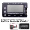 Battery Voltage Tester Checking Tool RC Meter 7 Digital Cell Battery Capacity Checker for LiPo LiFe Li-ion Nicd NiMH