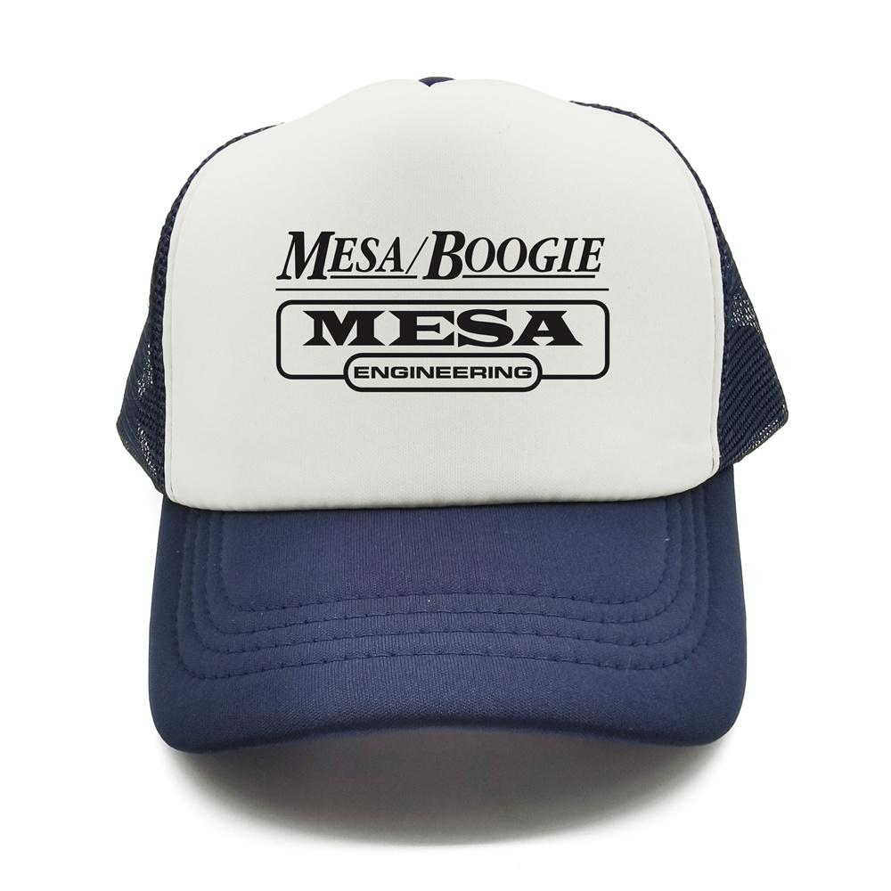 Mesa Boogie Engineering Trucker Cap Unisex Hat Baseball Cap Cool Summer Unisex Mesh Net Mesa Hat MZ