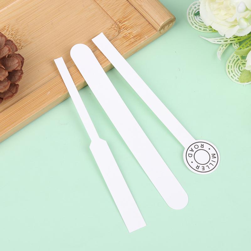 100 шт./упак. ароматерапия ароматизаторы парфюмерия эфирные масла тест-полоски чистая бумага для благовоний парфюмерно-промокательная бумага для тестирования благовоний