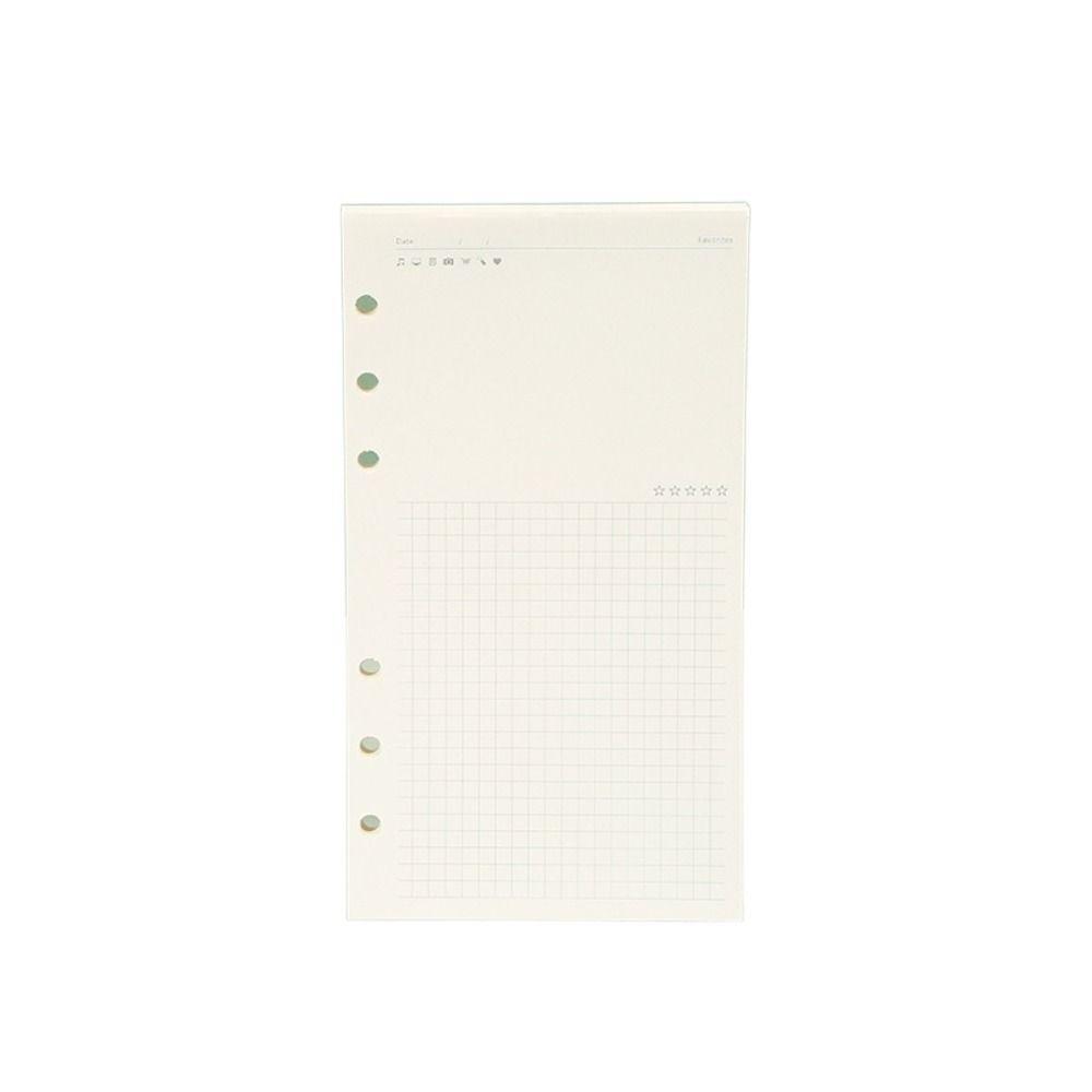 45 листов A5 A6 A7 Внутренняя сменная бумага Сменный спиральный скоросшиватель Спиральный скоросшиватель Бумага для записных книжек Студенты