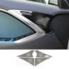 For MG 7 MG7  2024 Car Speaker Cover Stainless steel 4 Door Loudspeaker Sound Pad Trim interior Horn Accessories