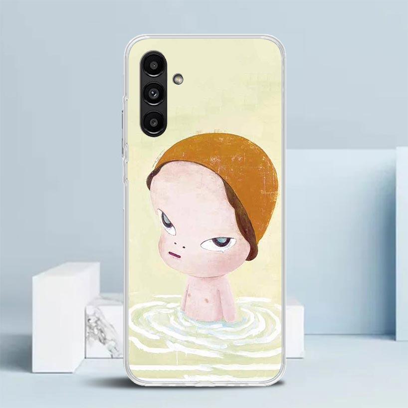 Y-Yoshitomo Nara Чехол для Samsung Galaxy A17 A37 A57 A16 A26 A36 A56 A15 A14 A55 Чехол для телефона A13 A53 A25 A35 A24 A34 A23 A33 Gal