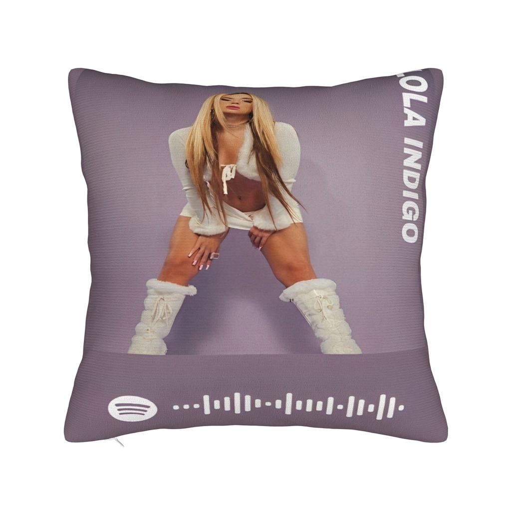 Pillow Case Lolas Indigos Custom  Pillow Cover For Living Room Sofa Morden Pillowcases