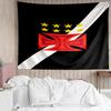 Vasco Football Club Printed Printed Tapestry, for Bedroom,Livingroom, dormitory, Large Wall Decor, Fabric Decor Fan Birthday Gifts