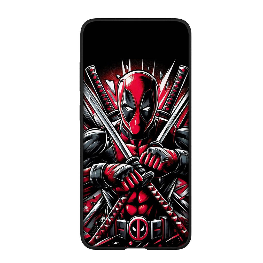 Для iPhone 17 16 15 Xiaomi Poco F7 F8 X7 X6 C85 C75 C71 M8 Redmi Note 14 13 12 11 Pro Max 14C 13C 15C A3 A4 Чехол для телефона Аниме Дэдпул Росомаха Обложка