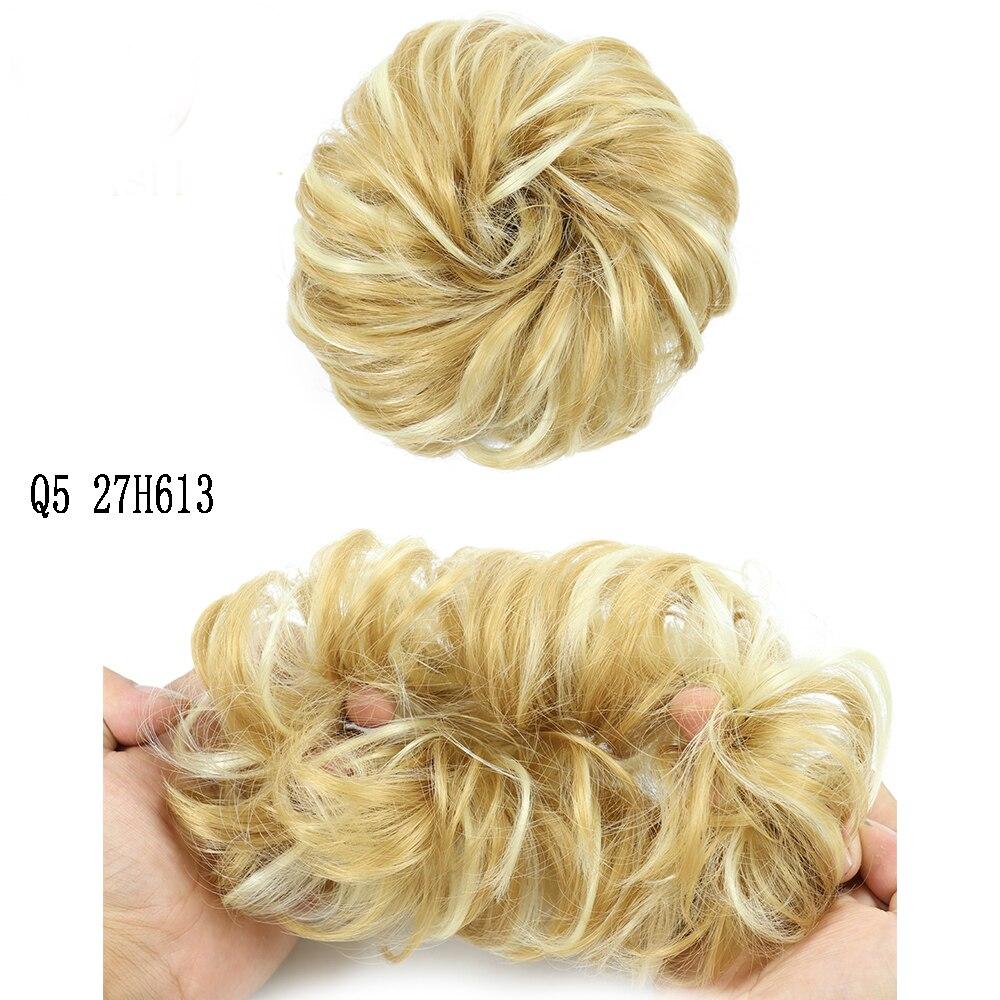 MISS WIG Синтетическая эластичная резинка для волос для вьющихся шиньонов, веревка для волос, натуральный искусственный пучок для волос, вьющиеся заколки для волос, хвостики, наращивание