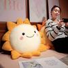 Мультяшная Мягкая Подушка-Подсолнух Плюшевая Игрушка Цветок Кукла Домашняя Подушка-Подушка для Дивана Детская Тряпичная Кукла