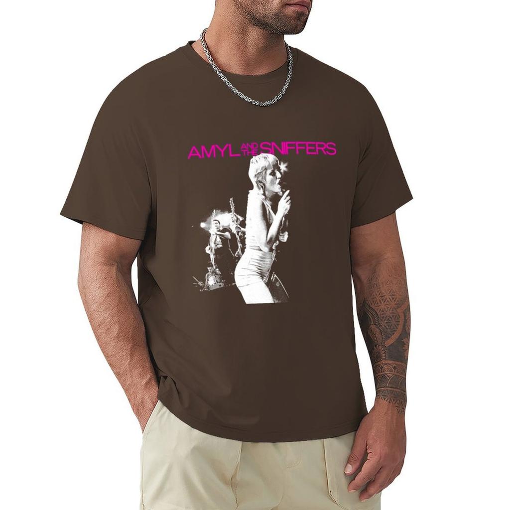 Amyl And The Sniffers Футболка Графика Заказная Футболка Заказные Аниме Фигурки Мужские Футболки Упаковка