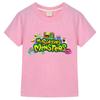 Детская футболка «My Singing Monsters» с мультяшным принтом, топы из 100% хлопка с короткими рукавами, одежда для мальчиков и девочек y2k, футболка с аниме, цельная детская одежда