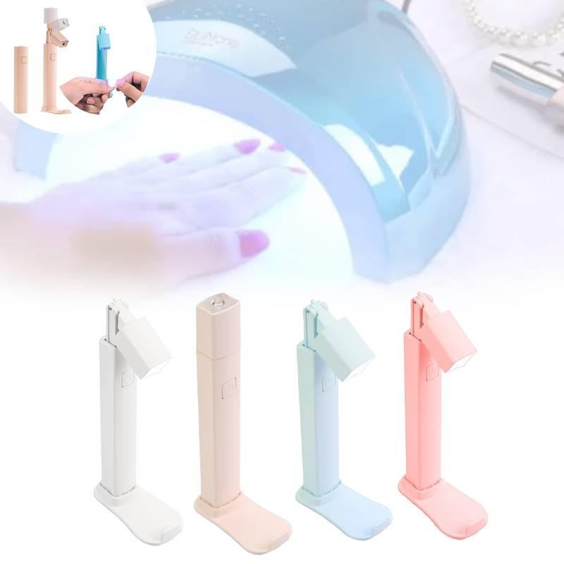 Лампа для ногтей Флэш-сушка Мини Портативная Сушилка Ручная Регулируемая Гелевая USB-лампа