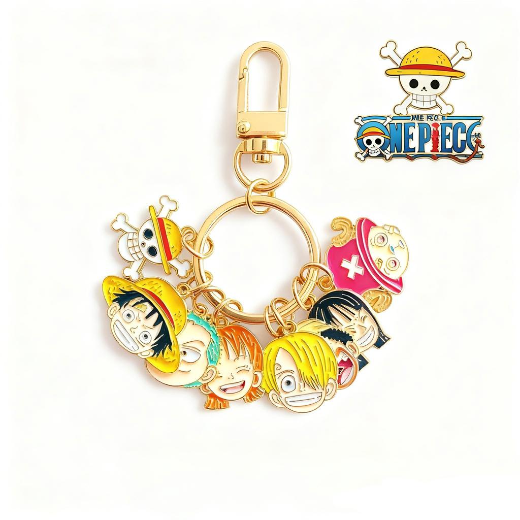 ONE PIECE Брелок Обезьяна Д. Луффи Нами Аниме Периферия Bluetooth Гарнитура Шарм Изящная Модная Игрушка Украшение Подарок для Друзей