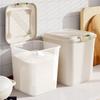 Insect Proof Pet Food Container with Wheel Rice Dispenser Durable Pet Food Storage Jar  Flour